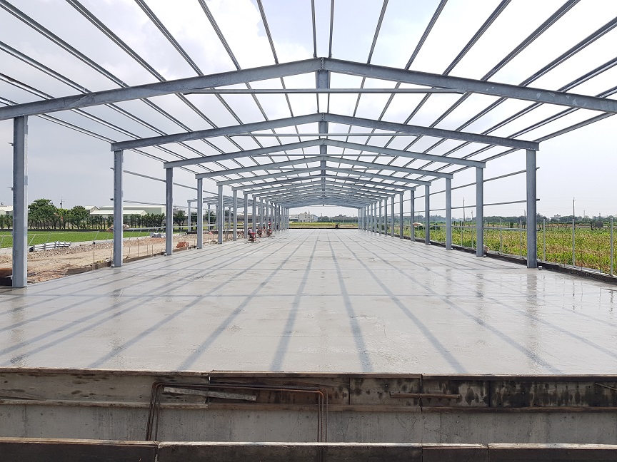 雞舍地坪整體機械粉光